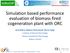 Simulation based performance evaluation of biomass fired cogeneration plant with ORC