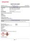 SAFETY DATA SHEET. Creation Date 03-Feb-2010 Revision Date 24-May-2017 Revision Number 2. Nitric acid, silver salt solution