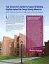 Yale University s Chemistry Research Building Employs Innovative Energy-Saving Measures
