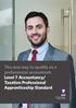 The new way to qualify as a professional accountant: Level 7 Accountancy/ Taxation Professional Apprenticeship Standard