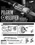 PILGRIM BSERVER SPACE STATION ASSEMBLY INSTRUCTIONS 1 MAIN THRUSTER BACK BONE-EXTENSION ROD NUCLEAR POWERED INTERPLANETARY SPACECRAFT.