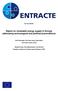 Report on renewable energy supply in Europe addressing technological and political preconditions