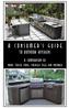 A Consumer s Guide. to outdoor kitchens. A comparison of. wood, stucco, stone, Stainless Steel and polymer