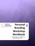 Personal Branding Workshop Workbook