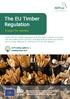 The EU Timber Regulation