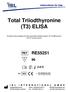 Total Triiodthyronine (T3) ELISA