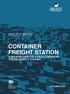 CONTAINER FREIGHT STATION