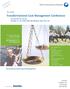 Transformational Cost Management Conference