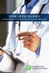 CODE OF EXCELLENCE. A Guide to Ethical and Professional Conduct for Employees & Medical Staff