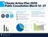 Climate Action Plan 2020 Public Consultation March 14 27