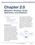 Chapter 2.0. Mitigation Strategy: Goals, Objectives, and Initiatives. Introduction. Vision: Chapter 2.0 Mitigation Strategy