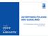 ADVERTISING POLICIES AND GUIDELINES. ACI-NA Business of Airports Conference April 26, 2017