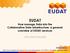 EUDAT How manage Data into the Collaborative Data Infrastructure: a general overview of EUDAT services