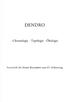 DENDRO. -Chronologie -Typologie -Okologie. Festschrift fur ANDRE BILLAMBOZ zum 65. Geburtstag