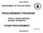 UNCLASSIFIED DEPARTMENT OF THE AIR FORCE PROCUREMENT PROGRAM FISCAL YEARS 2004/2005 BUDGET ESTIMATES OTHER PROCUREMENT UNCLASSIFIED