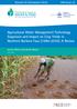 Agricultural Water Management Technology Expansion and Impact on Crop Yields in Northern Burkina Faso ( ): A Review