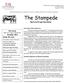 The Stampede. Beef and Forage Newsletter. Inside this issue: Four States Cattle Conference. Polk County Beef & Forages Newsletter November 2013