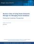 Business Value of Using Oracle Enterprise Manager for Managing Oracle Databases Enterprise Customer Perspective