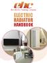 the electric heating company ELECTRIC RADIATOR HANDBOOK