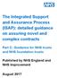 The Integrated Support and Assurance Process (ISAP): detailed guidance on assuring novel and complex contracts
