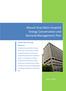 Mount Sinai Main Hospital Energy Conservation and Demand Management Plan