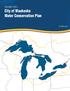 VOLUME 3 OF 5 City of Waukesha Water Conservation Plan OCTOBER 2013