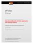 White. Paper. Operational Benefits of Citrix Application and Desktop Delivery. September 2014