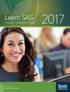 Learn SAS Training Certification Books 2017