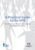 A Practical Guide to the UPR