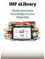 IMF elibrary. Global economic knowledge at your fingertips