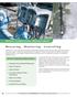 Online Conductivity Measurement. Measuring Monitoring Controlling. On-line Conductivity Measurements. Municipal and Industrial Wastewater