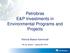 Petrobras E&P Investments in Environmental Programs and Projects