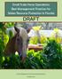 Small Scale Horse Operations: Best Management Practices for Water Resource Protection in Florida DRAFT