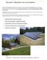 What makes a High Quality Solar Array Installation?
