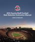 2015 Faculty/Staff Football Seat Selection Instruction Manual OHIO STADIUM