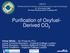 Purification of Oxyfuel- Derived CO 2