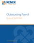Outsourcing Payroll. Panacea or Pay-Per-View?  A whitepaper by Geni Whitehouse