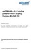 ab IL-1 alpha (Interleukin-1 alpha) Human ELISA Kit