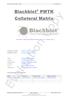 Blackblot PMTK Collateral Matrix. <Comment: Replace the Blackblot logo with your company logo.>