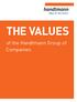 THE VALUES. of the Handtmann Group of Companies