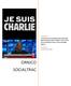 Social Media Metrics. Content Breakdown: Keywords: #JeSuisCharlie. Cherif Kouachi
