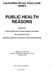 PUBLIC HEALTH REASONS