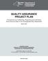 QUALITY ASSURANCE PROJECT PLAN