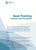 Goal Training Handouts and Worksheets