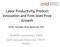 Labor Productivity, Product Innovation and Firm-level Price Growth