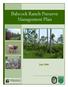 Babcock Ranch Preserve Management Plan