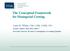 The Conceptual Framework for Managerial Costing