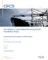 Port Alberni Trans-Shipment Hub (PATH) Feasibility Study