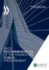 OECD RECOMMENDATION OF THE COUNCIL ON PUBLIC PROCUREMENT. Directorate for Public Governance and Territorial Development