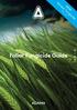 Foliar Fungicide Guide